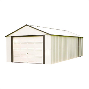 Murryhill 12 x 24 ft. Steel Storage Shed with Vinyl Siding