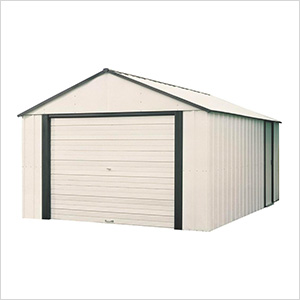 Murryhill 14 x 31 ft. Steel Storage Shed with Vinyl Siding