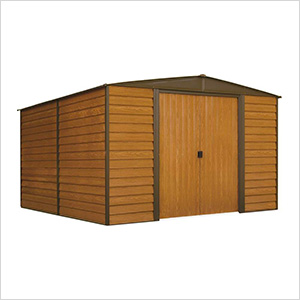 Woodridge 10 x 12 ft. Steel Storage Shed with Vinyl Siding