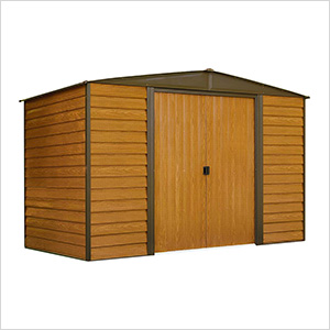 Woodridge 10 x 6 ft. Steel Storage Shed with Vinyl Siding