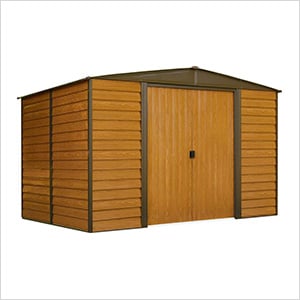 Woodridge 10 x 8 ft. Steel Storage Shed with Vinyl Siding