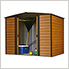 Woodridge 8 x 6 ft. Steel Storage Shed with Vinyl Siding