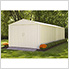 Commander 10 x 25 ft. Steel Storage Shed