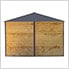 Ironwood 8 x 8 ft. Anthracite Shed Frame Kit