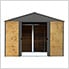 Ironwood 8 x 8 ft. Anthracite Shed Frame Kit