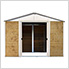 Ironwood 8 x 8 ft. Cream Shed Frame Kit