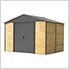 Ironwood 10 x 8 ft. Anthracite Shed Frame Kit