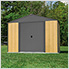 Ironwood 10 x 8 ft. Anthracite Shed Frame Kit