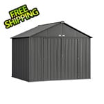 Arrow Sheds Ezee Shed 10 x 8 ft. Charoal Steel Storage Shed