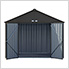 Ezee Shed 10 x 8 ft. Charoal Steel Storage Shed