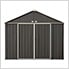 Ezee Shed 10 x 8 ft. Charcoal and Cream Trim Steel Storage Shed