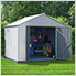 Ezee Shed 10 x 8 ft. Cream Steel Storage Shed