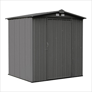 Ezee Shed 6 x 5 ft. Charoal Steel Storage Shed