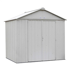 Ezee Shed 8 x 7 ft. Cream Steel Storage Shed