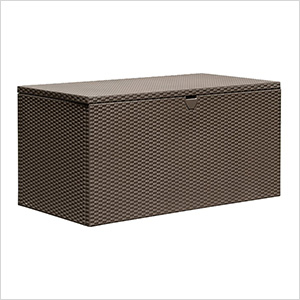 Spacemaker 134.5 Gallons Espresso Deck Box