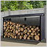 Firewood Rack 8 x 2 ft. Anthracite