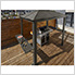 Mykonos 5 x 8 ft. BBQ Gazebo