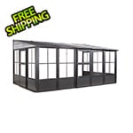 Sojag Charleston 10 x 16 ft. Wall Solarium