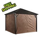 Sojag Dakota 10 x 10 ft. Gazebo Curtains