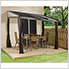 Francfort 10 x 12 ft. Wall Gazebo