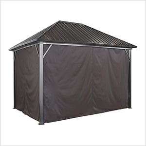 Sojag 135 9160192 Genova 12 x 16 ft. Gazebo Curtains