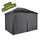 Sojag Meridien 10 x 14 ft. Gazebo Curtains