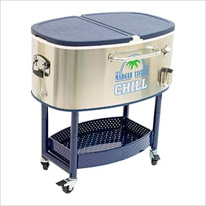 Chill Rolling Oval Stainless Steel Cooler