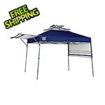 Quik Shade Blue 10 x 17 ft. Straight Leg Canopy