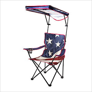 U.S. Flag Full Size Shade Chair