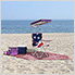 U.S. Flag Full Size Shade Chair