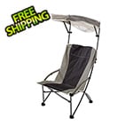 Quik Shade Tan/Black Pro Comfort High Back Shade Chair