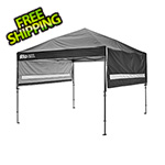Quik Shade Black 10 x 17 ft. Straight Leg Canopy