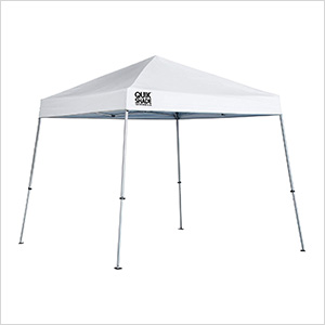 White 10 x 10 ft. Slant Leg Canopy