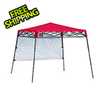Quik Shade Red 6 x 6 ft. Slant Leg Canopy