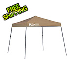 Quik Shade Khaki 9 x 9 ft. Slant Leg Canopy