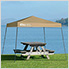 Khaki 11 x 11 ft. Slant Leg Canopy