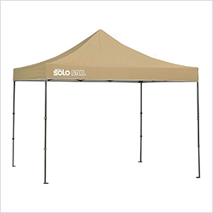 Khaki 10 x 10 ft. Straight Leg Canopy