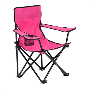 Pink Kids Folding Chair