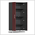 11-Piece Cabinet Kit with Channeled Worktop in Ruby Red Metallic