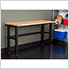 72 x 24 in. Wood Top Table