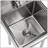 Stainless Steel Utility Sink with Faucet