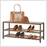 Bronze Anthracite Bamboo Shoe Bench