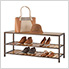 Bronze Anthracite Bamboo Shoe Bench