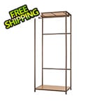 Trinity Bronze Anthracite Bamboo Garment Rack