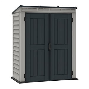 Yardmate  5" x 3' Vinyl Pent Shed with Floor