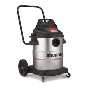 10 Gal. 2.0 Peak HP Two Stage Stainless Steel Contractor Wet/Dry Vac