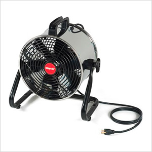 Shop-Air 11 inch Direct Drive Stainless Steel Floor Fan