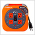 25 ft. Extension Cord Reel with 4 Grounded Outlets and Surge Protector