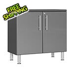 Ulti-MATE Garage Cabinets 2-Door Oversized Garage Cabinet in Graphite Grey Metallic