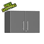 Ulti-MATE Garage Cabinets 2-Door Oversized Wall Garage Cabinet in Graphite Grey Metallic